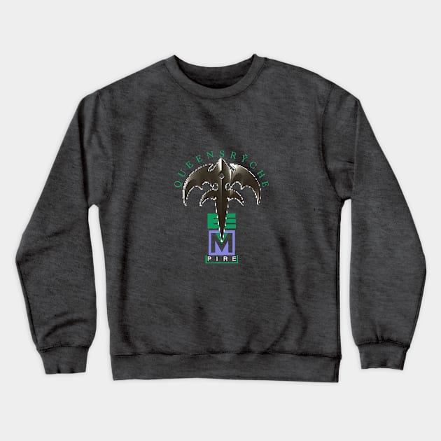 Queensryche Empire band Crewneck Sweatshirt by hyraza